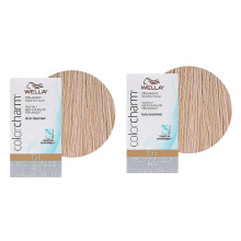 (T35 + T35) Wella Color Charm T11 Lightest Beige Blonde Permanent Liquid Hair Toner