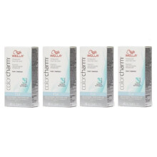(T14 Pack of 4) Wella Color Charm T35 Beige Blonde Permanent Liquid Hair Toner