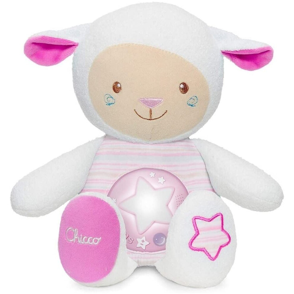 Chicco First Dreams Musical Lullaby Sheep Nightlight Projector, Pink