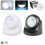 Ranpo (White) Wireless LED Motion Sensor Battery Operated Cordless Security Night Light Auto 14