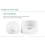 Ranpo (White) Wireless LED Motion Sensor Battery Operated Cordless Security Night Light Auto 11