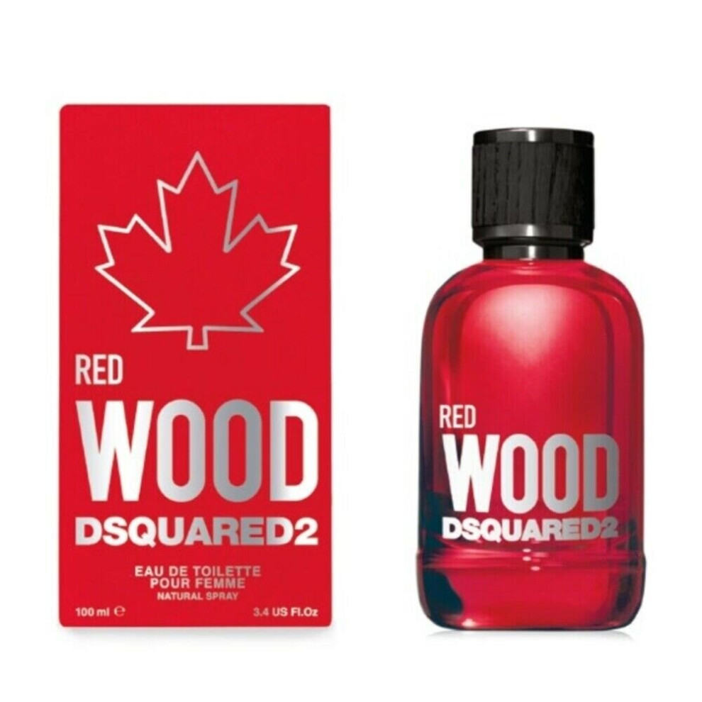 Dsquared2 Red Wood For Women Eau de Toilette EDT 100ml / 3.4oz