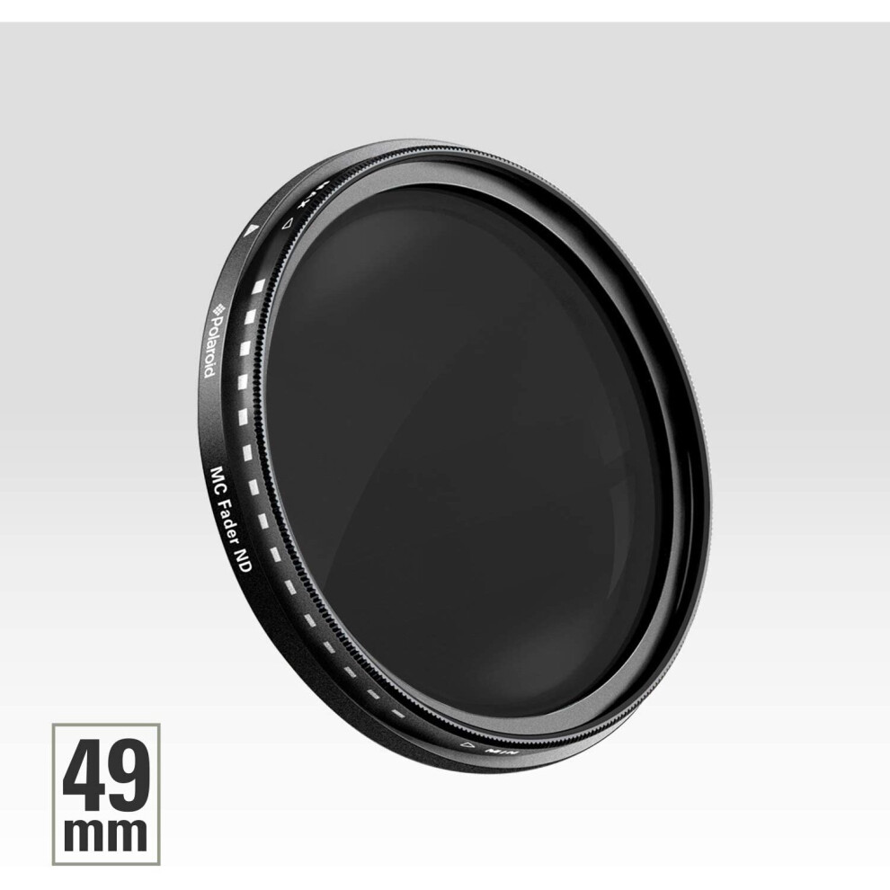 (49mm) Polaroid HD Vari Neutral Density Filter - ND2-2000