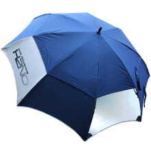 Sun Mountain H2NO Vision Auto Open Golf Umbrella UV Protection Navy