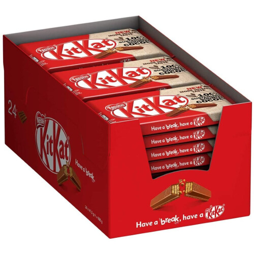 KitKat KitKat 4 Finger Milk Chocolate Bars - 24 x 41.5g