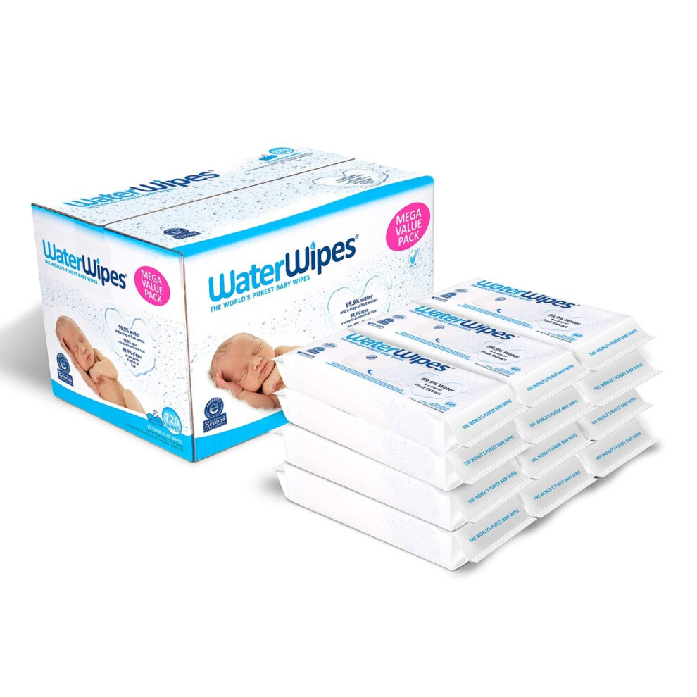 WATERWIPES WaterWipes 60wipes 60wipes (PACK OF 12)