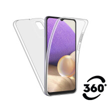 For Samsung Galaxy A32 5G Case 360 Full Protection Front And Back Clear Cover
