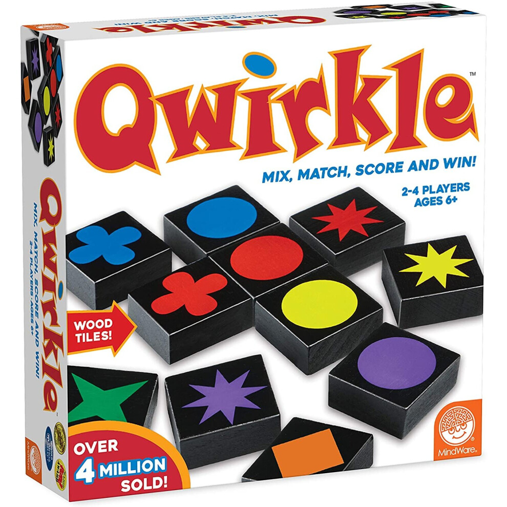 Asmodee Mindware - Qwirkle: Uk Edition - Board Game