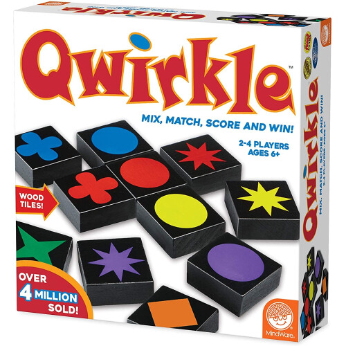 Asmodee MindWare - Qwirkle: UK Edition - Board Game 1