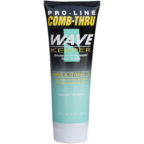 Pro Line Comb Thru Wave Keeper Gel styling 8 Oz