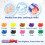 Crayola Crayola Ultra-Clean omyvateln fixy Fine Line Multicolor 10 Count 6
