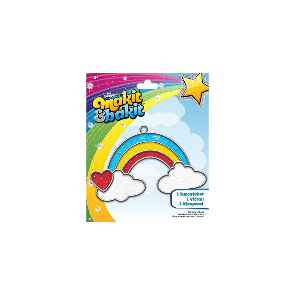 Colorbok Tb-66597 Makit And Bakit Suncatcher Kit, Rainbow With Clouds