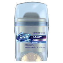Secret Outlast Antitranspirant Deodorant fr Frauen Schwei- und Geruchsschutz PH-ausgleichende Mineralien Unsichtbarer fester, vllig sauberer Duft