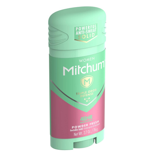 Mitchum Mitchum Deodorant för kvinnor, fast antiperspirant, Powder Fresh, 76 g (1-pack) 2