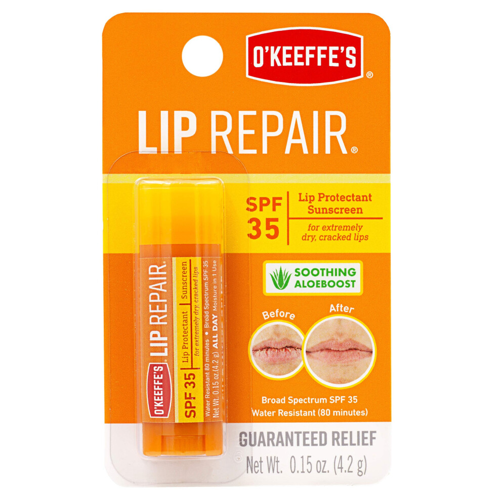 O'keeffe's Lip Repair Spf 35 Lip Balm