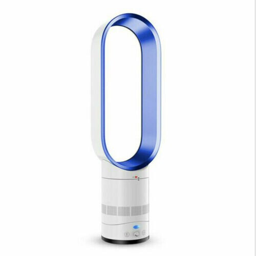 (Blue) 65CM Bladeless Fan AirFlow Cooling Fan Office Home
