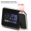 Funkgesteuerter Projektionswecker - HD-Display 6