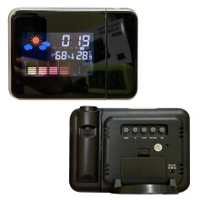 Funkgesteuerter Projektionswecker - HD-Display