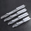 (12 Inch) 2Pcs Folding Brackets Heavy Duty Shelf Triangle Bench Mounted Table Wall Hinges 4