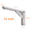 (10 Inch) 2Pcs Folding Brackets Heavy Duty Shelf Triangle Bench Mounted Table Wall Hinges 12