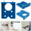 ABS Concealed Hinge Hole Jig Kitchen Cabinet Doors Drill Bit Tool D 5