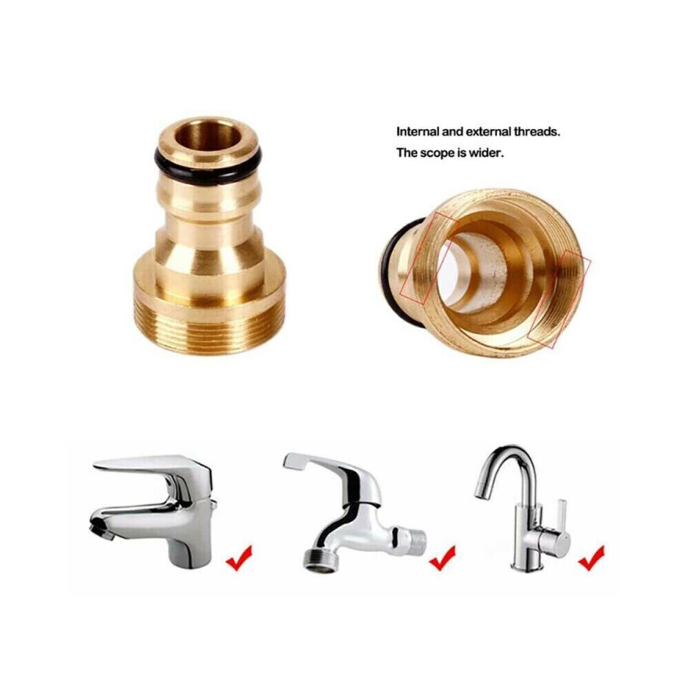 Universal Kitchen Tap Connector Mixer Adaptor Pipe Hose Fitting Joiner Adaptor 699346176281