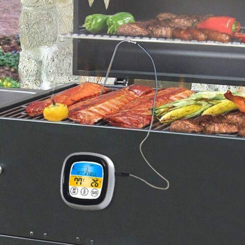 Remote Read LCD Digital Food Thermometer Meat Probe Kitchen Cooking 2