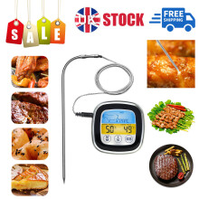 Remote Read LCD Digital Food Thermometer Meat Probe Kitchen Cooking