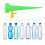12x Automatic Self Watering Spikes System Garden  Plant Pot Water-er Tools 9