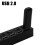 High Speed USB Hub 7 Port Multi Splitter Expansion Laptop Desktop PC 5
