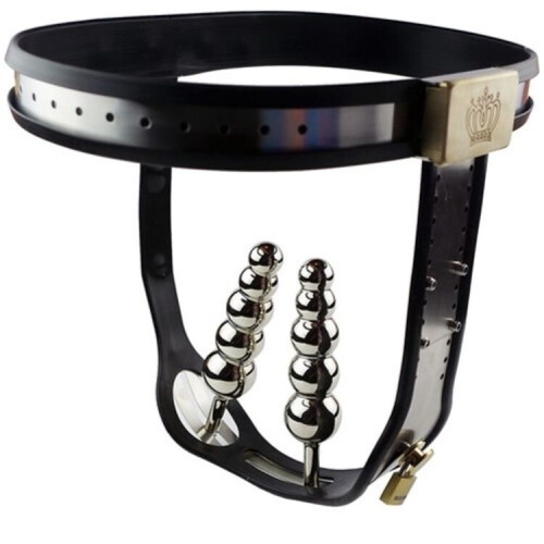 Adjustable Stainless Steel Female Chastity Belt
