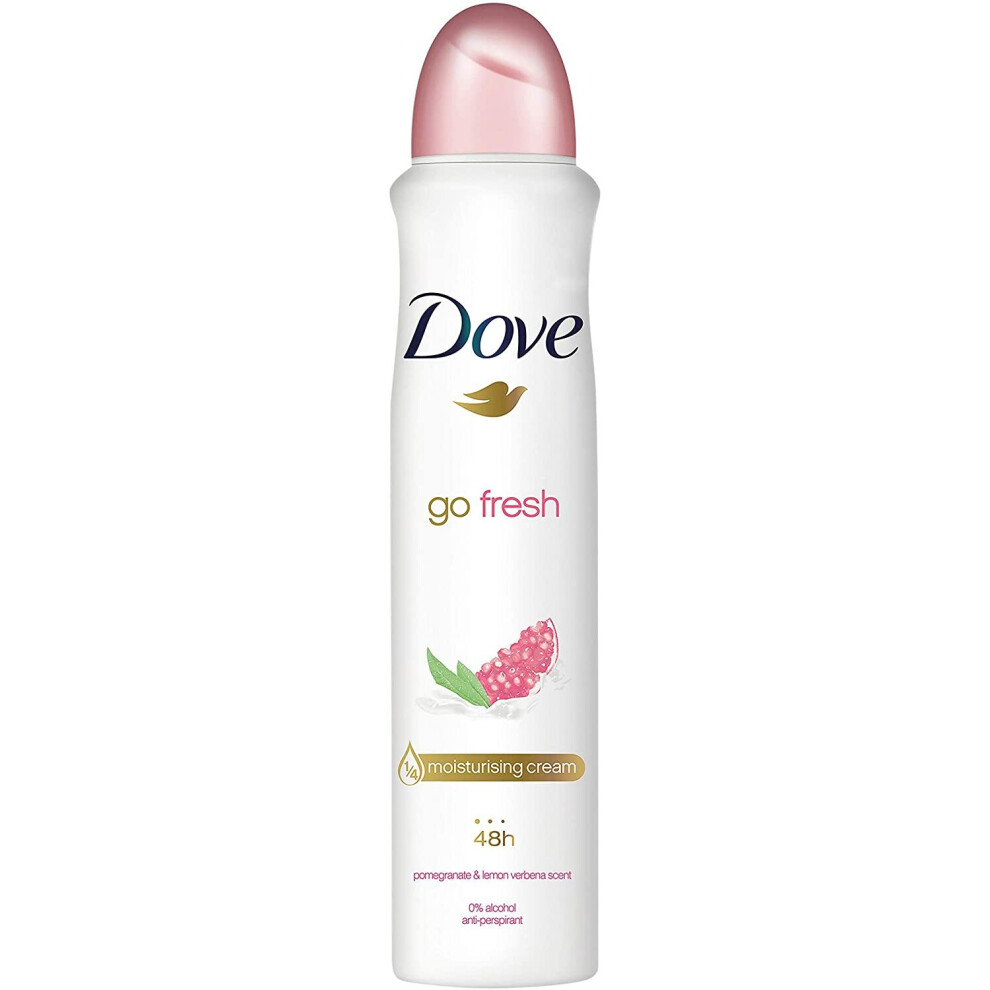 Dove Women's Anti-Perspirant Deodorant Spray Pomegranate & Lemon, 250Ml