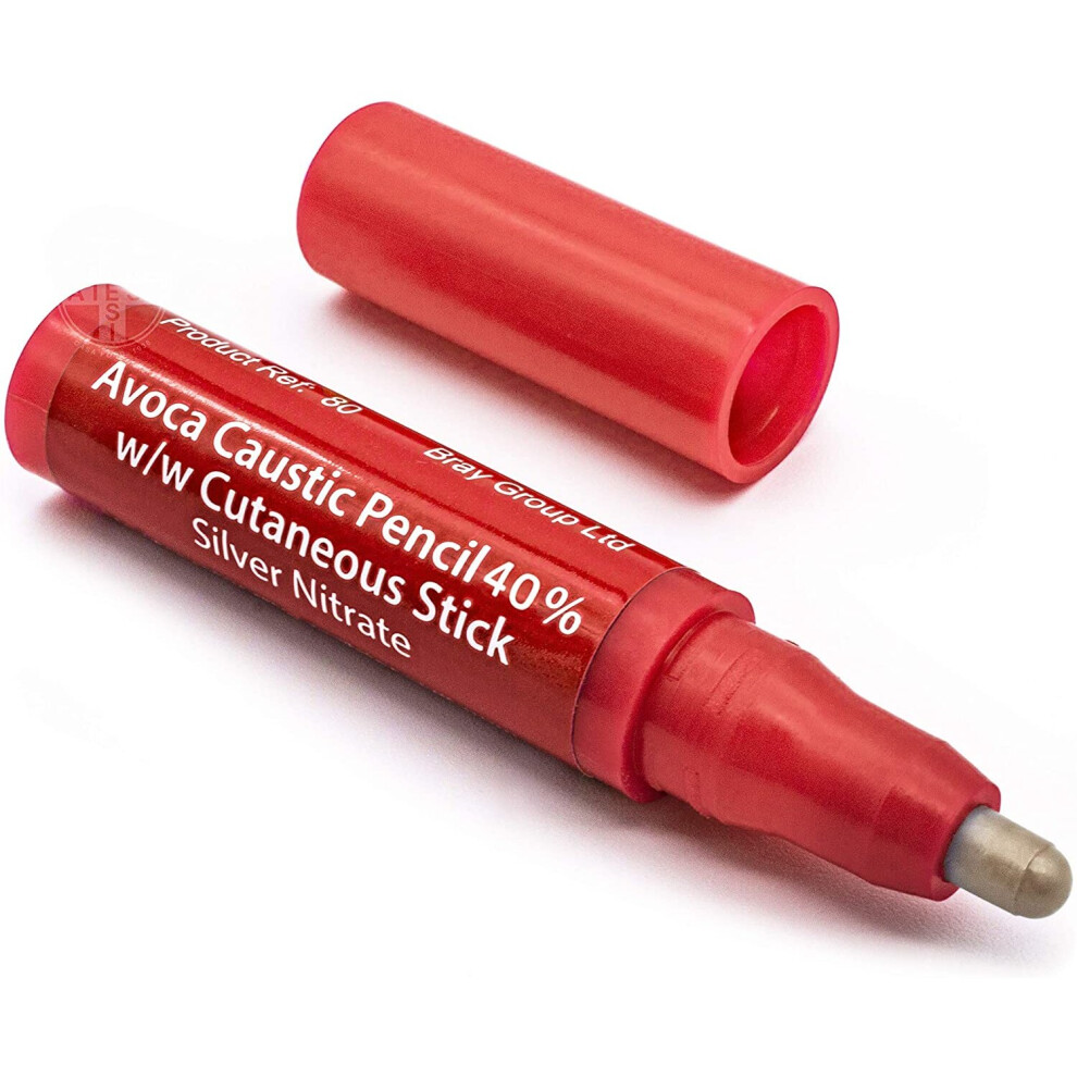 Avoca Caustic Pencils 40% With Cutaneous Stick