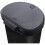 Curver Curver Metal Effect Plastic One Touch Deco Bin, Black, 40 Litre 5