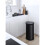 Curver Curver Metal Effect Plastic One Touch Deco Bin, Black, 40 Litre 6