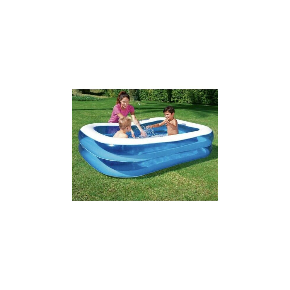 BESTWAY FAMILY POOL, POOL RECTANGULAR CHILDREN 201 X 150 x 51CM