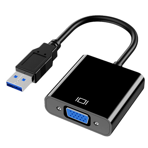 USB To VGA Converter Computer To Monitor Expansion Screen Adapter Cable Usb3.0 To VGA