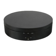 Electric Rotating Table Turntable Round Display Table Three Speed Adjustable Angle Intelligent Charging