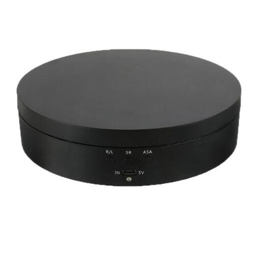 Electric Rotating Table Turntable Round Display Table Three Speed Adjustable Angle Intelligent Charging