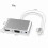 Μετατροπέας Lightning σε HDMI+VGA+ήχο τρία σε ένα για Iphone 2