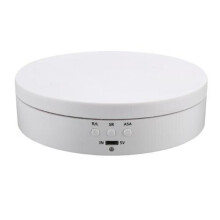 Electric Rotating Table Turntable Round Display Table Three Speed Adjustable Angle Intelligent Charging