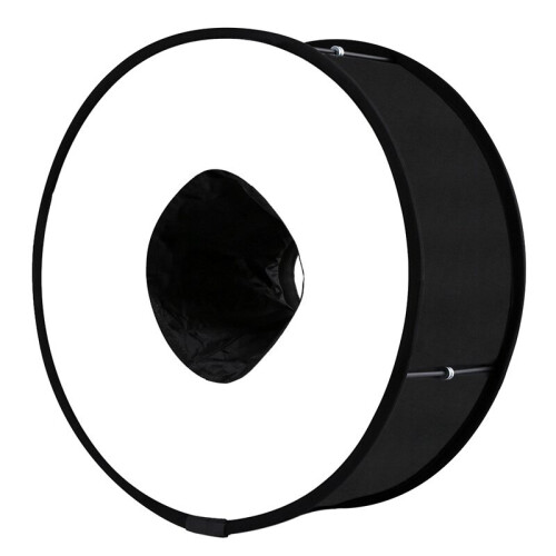 45cm Round Style Macro And Portrait Softbox SpeedLite Flash Light Foldable Diffuser