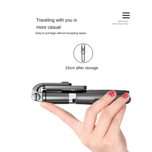 Extended Selfie Stick Mobile Phone Live Broadcast Stand Handheld All-In-One Multifunction Bluetooth Universal Tripod 2