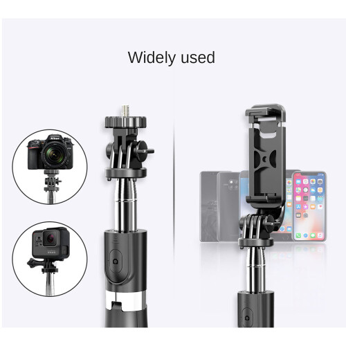 Extended Selfie Stick Mobile Phone Live Broadcast Stand Handheld All-In-One Multifunction Bluetooth Universal Tripod 1