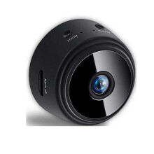 Mini Wireless Dome Camera 1080P HD, 2MP WiFi Surveillance, 3.6mm Lens, 15m IR Night Vision, 12V Power