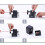 Retro Camera Pencil Sharpener Creative Hand-Cranked Pencil Sharpener Pencil Planer Multi-Function Adjustable Pencil Sharpener 4