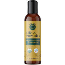 Life & Pursuits Organic Hair Growth Oil (100 ml) Herbal Scalp Therapy Oil for Thick, Strong, Healthy Hair with Bhringraj, Amla, Coconut, Ses
