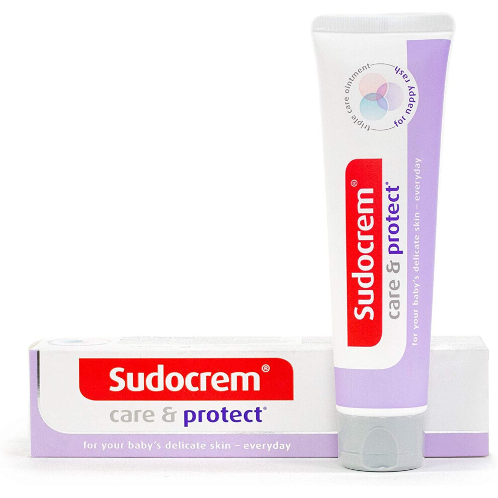 Care & Protect 100 G | Baby Barrier | Triple Action Protection Nappy | 1 Pack Cream Sudocrem