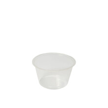 PLA-skål 90 ml, 7 x 4,1 cm 100 stk.