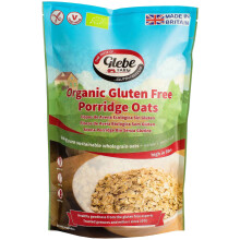 Glebe Farm Organic Gluten Free Porridge Oats - 6x450g